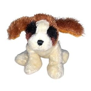 Ganz Webkinz Lil KINZ ST BERNARD Authentic Plush Stuffed Animal Puppy Dog 7”